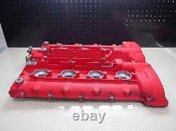 02-04 Maserati M138 Coupe 4.2l V8 Left And Right Side Engine Valve Cover Oem