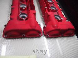 02-04 Maserati M138 Coupe 4.2l V8 Left And Right Side Engine Valve Cover Oem