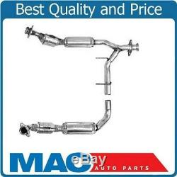 03-04 Ford Expedition 5.4L Engine Y Pipe With 4 Catalytic Converter Both Sides
