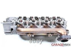 03-08 MERCEDES W211 E55 AMG LEFT ENGINE MOTOR CYLINDER HEAD With PIPE OEM