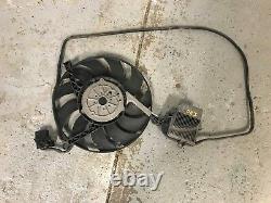 04 05 06 VW PHAETON engine radiator cooling fan motor module left 3D0959453F OEM
