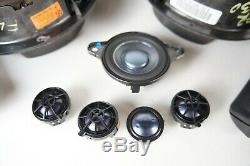 06-2012 mercedes w251 r350 complete speakers sound sub woofer tweeter set of 12