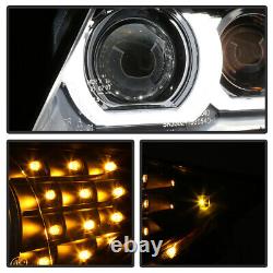 09-11 BMW E90/E91 Sedan HID Xenon withAFS Dual LED Halo DRL Projector Headlight