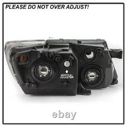 09-18 Dodge Journey Factory Style Black Replacement Headlight Lamp LEFT+RIGHT