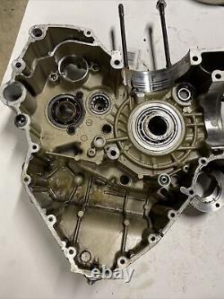 09 Ducati 1198 Superbike Super Bike left side engine crank case block J1