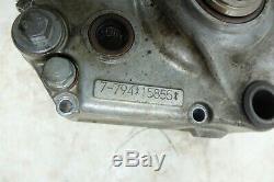 17 KTM 450 XC-F XC F left side engine crank case block bottom end