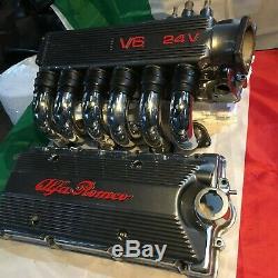 1997-00 Alfa Romeo 3.0 Cf2 Engine Detail Plenum Inlet Runner Pipes Coil Cover