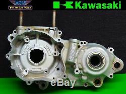 1997 Kawasaki KX250 Left Side Crankcase Crank Case Bottom End Engine 14001-1241