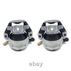 1Pair Left & Right Side Engine Mounts Fit for Audi A6 A7 3.0L Quattro 12-18