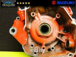 2002 Suzuki RM125 Left Side Crank Case Bottom End Crankcase Engine 2001-2006