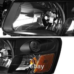 2003-2004 Subaru Forester XT XS Factory Style Headlights Lamps Replacement SET
