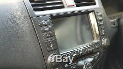 2005 Honda Accord Sat Nav Multimedia System Genuine Map CD Changer Radio Control