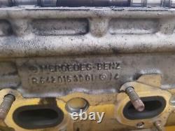 2006 Mercedes W211 3.0 CDI Engine Cylinder Head Camshafts Left Side R6420163901