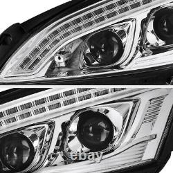 2007-2013 M-Benz W221 S550 S63 S65 AMG NEWEST DRL Chrome D1S Headlights Lamps