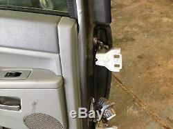 2007 Jeep Grand Cherokee 3.0 Breaking Rear Left Passenger Bare Door Shell
