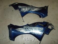 2010 Kawasaki Brute Force 750 Left Right Engine Motor Side Panels Shields Guards