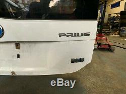 2013 Toyota Prius 1.8 Hybrid Petrol Rear Tailgate Bootlid Windscreen Solid White