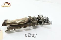 2014 2017 MERCEDES S63 W222 ENGINE LEFT SIDE TURBO TURBOCHARGER With PIPE OEM
