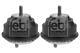 2x Engine Mounting Mount Right/left For Bmw E46 M3 00-07 3.2 S54 Petrol Febi
