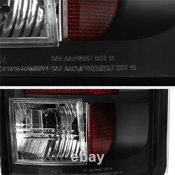 3D LED Light BarFor 02-06 Dodge Ram 1500 2500 3500 Black Tail Light Brake Lamp