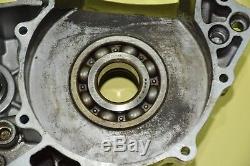 80-81 1981 YZ465 YZ 465 Left Side Crank Case Crankcase Engine Motor Bottom End