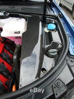 AUDI A4 B7 RS4, S4 New Genuine carbon Fibre Engine Compartment Cover Left Side