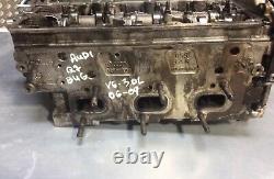 Audi Q7 Engine Cylinder Head With Camshaft 3.0 Tdi Bug Left Side 0593ag 06-09