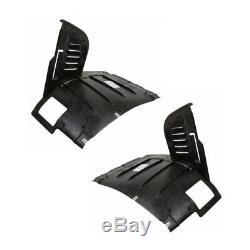 BMW 530i 540i Front Lower Undercar Shield Engine Side Covers Kit Genuine New