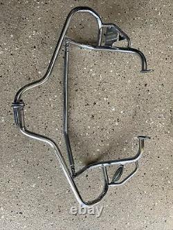 Bmw R1200c Engine Guard Set With C Logo Engine Right Side Guard Slotted Left Top
