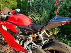 Ducati Panigale 899 1199 V2 carbon fiber side panels frame engine cover Kit