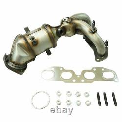 Engine Exhaust Manifold with Catalytic Converter Gaskets & Hardware Kit for Nissan