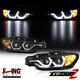 F32 M3 Style For 12-15 Bmw F30 4dr 328i 335i Dual Led Halo Projector Headlight