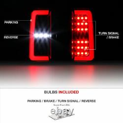 FULL LED For 2015-2021 Chevy Colorado Pickup Black Neon Tube Tail Light Lamp