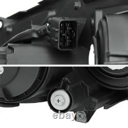 Fit 2008-2011 Subaru Impreza WRX STI 2.5 Outback BLACK Front Headlights Assembly