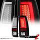 For 03-06 Chevy Silverado 1500 2500 3500hd Oled Neon Tube Black Led Tail Light