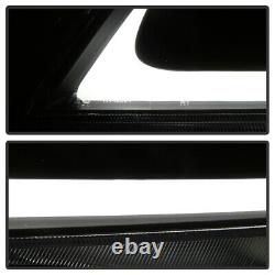 For 04-08 Acura TSX LED Bar Neon Tube BLACK Projector Headlight Left+Right Lamp