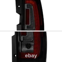 For 07-14 Chevy Tahoe Suburban SINISTER BLACK LED Brake Signal Rear Tail Light