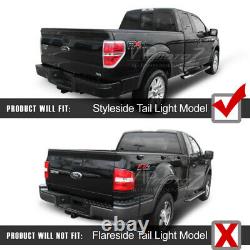 For 09-14 Ford F150 Cyclop OpTiC TuBe Smoke LED Tail Lights Rear Parking SET