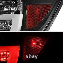 For 12-14 Toyota Camry SE LE Hybrid Black NEON TUBE LED Rear Brake Tail Light