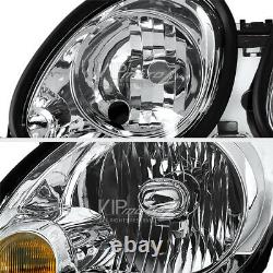 For 1998-2005 Lexus GS300/GS400 FACTORY STYLE Front LEFT+RIGHT Headlights Lamp