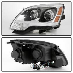 For 2007-2011 GMC Acadia DIRECT FACTORY REPLACEMENT Chrome Headlights Assembly