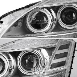 For 2007-2013 Benz W221 S550 S63 D1S Projector DRL Headlights Pair Xenon Models