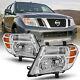For 2008-2012 Nissan Pathfinder Factory Style Off-road Head Lights Lamps Set