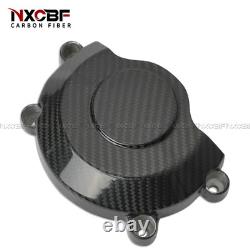 For 2008-2016 Yamaha R6 Carbon Fiber Left Side Engine Crankcase Cover Fairing