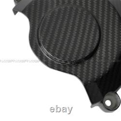 For 2008-2016 Yamaha R6 Carbon Fiber Left Side Engine Crankcase Cover Fairing