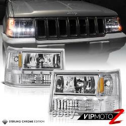 For 93-98 Jeep Grand Cherokee ZJ 3in1 Signal+Parking+Headlight LED SMD Strip Bar