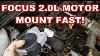 Ford Focus Motor Mount Replacement Fast 2014 Engine Vibrating At Idle