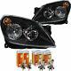 Headlight Set Opel Astra H 03/04-12/09 Incl. Philips +30% H7+h1 With Engines