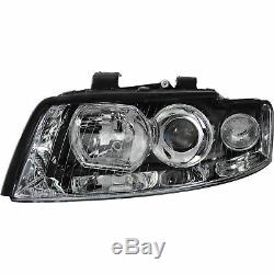 Headlight Set for Audi A4 8E B6 Year 00-04 Incl. Philips H7 +H7 Incl. Engines