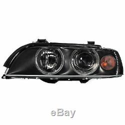 Hella Xenon Headlight Set for BMW 5 Series E39 Yr 00-03 D2S/H7+Engines